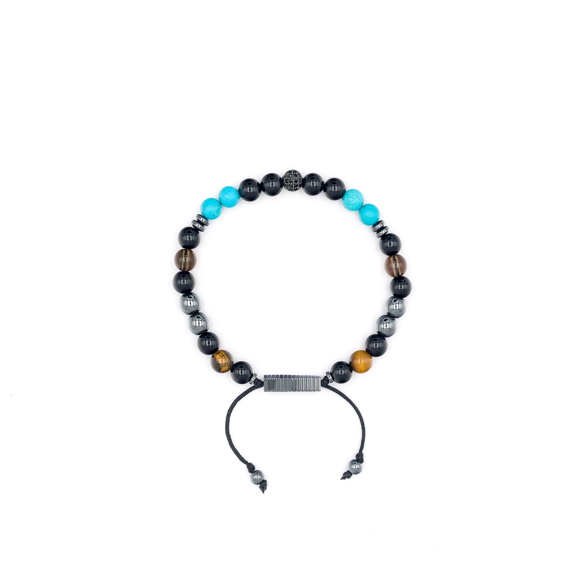 Onyx, Turquoise, Quartz & Tiger Eye Bracelet | To Write Love on Her Arm
