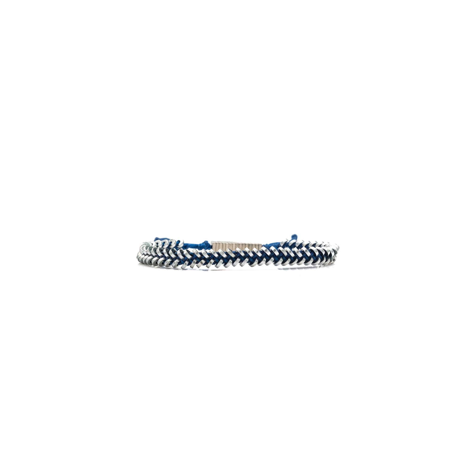 Silver Braided Hematite Bracelet | Support AFSP