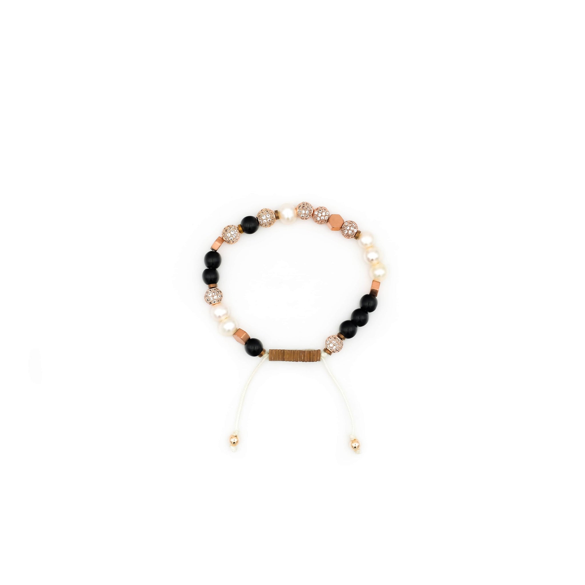 Handcrafted designer crystal stone beads bracelet - popvibe